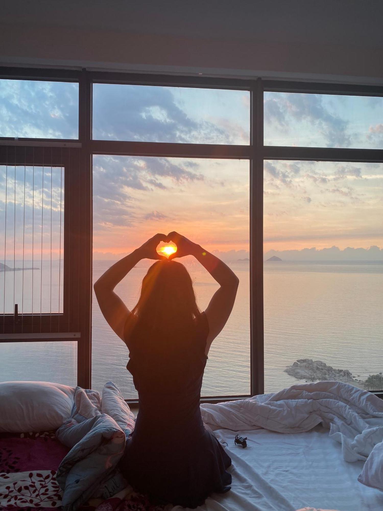Can Ho Mt Vien Trieu Oceanus Apartment - Thai Ha نها ترانج المظهر الخارجي الصورة
