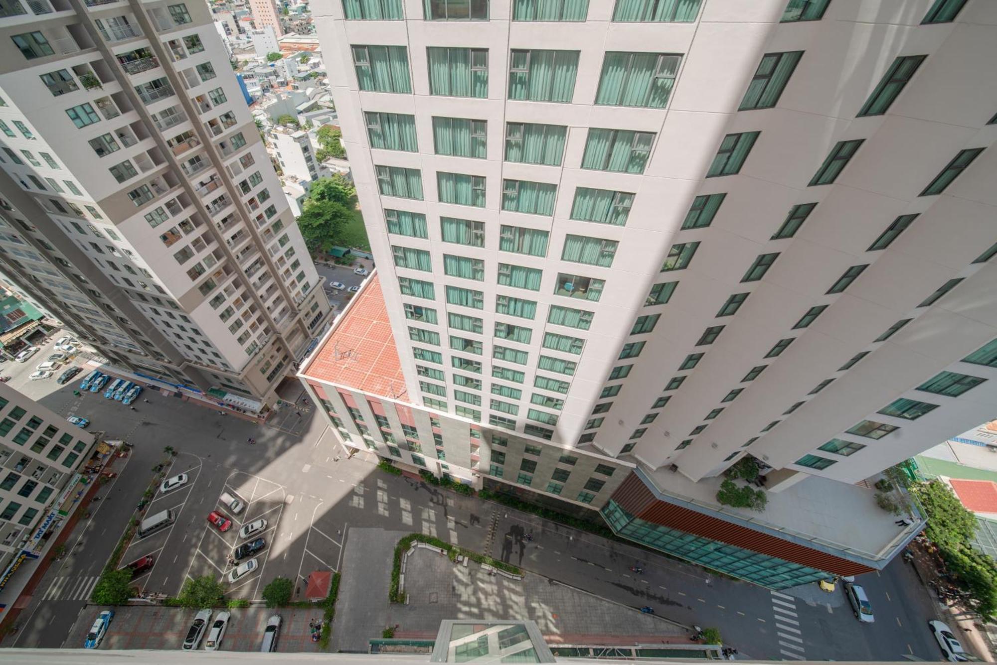 Can Ho Mt Vien Trieu Oceanus Apartment - Thai Ha نها ترانج المظهر الخارجي الصورة
