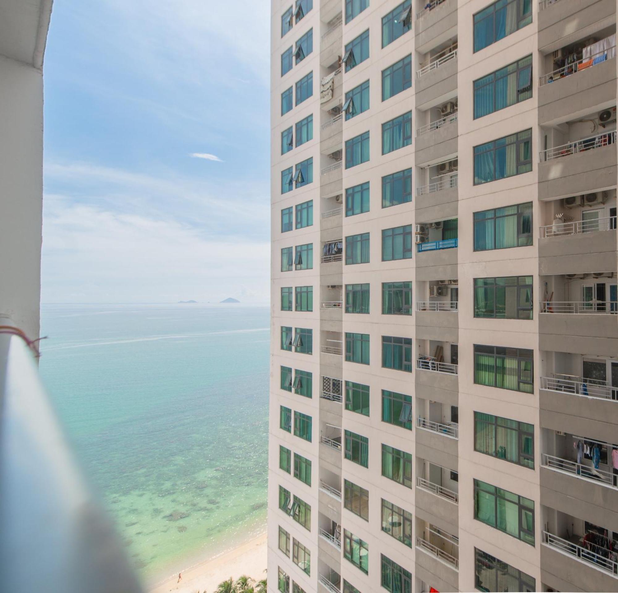 Can Ho Mt Vien Trieu Oceanus Apartment - Thai Ha نها ترانج المظهر الخارجي الصورة
