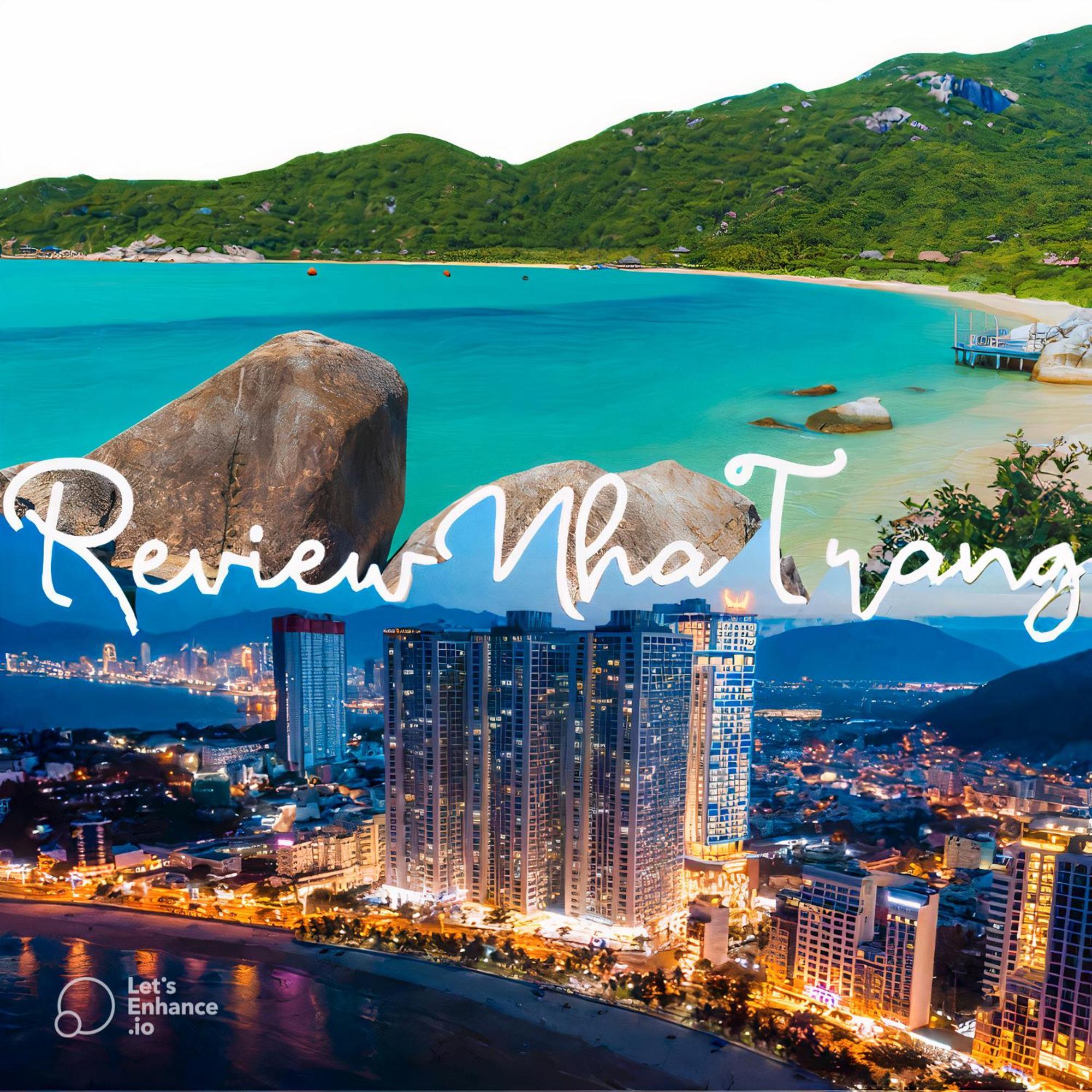 Can Ho Mt Vien Trieu Oceanus Apartment - Thai Ha نها ترانج المظهر الخارجي الصورة
