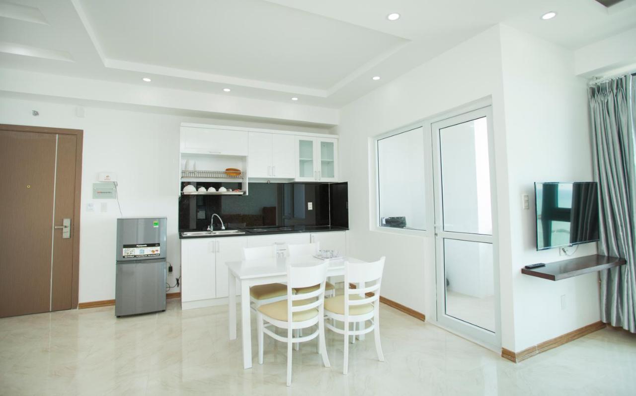 Can Ho Mt Vien Trieu Oceanus Apartment - Thai Ha نها ترانج المظهر الخارجي الصورة